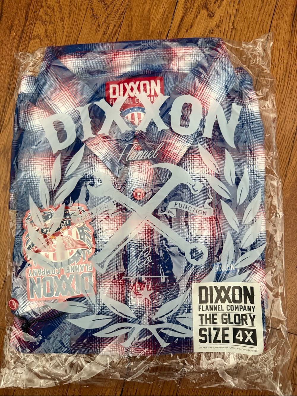Dixxon Flannel Company The Glory Plaid Shirt - Blue & Red
